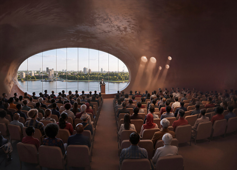 MVRDV побеждает в конкурсе на создание «нового чуда света» в Нидерландах