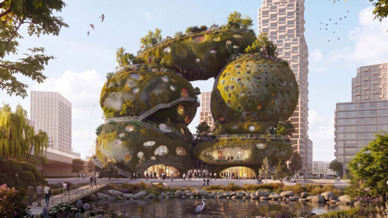 MVRDV побеждает в конкурсе на создание «нового чуда света» в Нидерландах