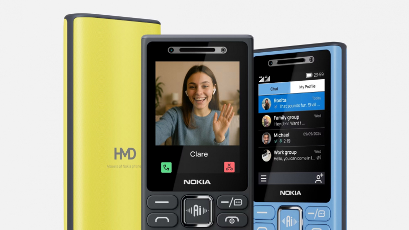Nokia выпустила кнопочные телефоны с ИИ-ассистентом