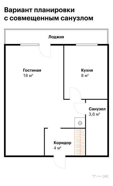 Будет ли ​удобно семье с ребенком жить в проходной комнате в однушке