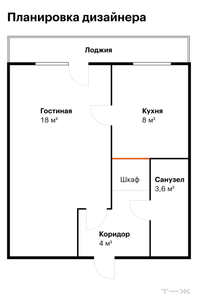 Будет ли ​удобно семье с ребенком жить в проходной комнате в однушке