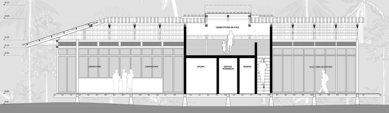 Caá Porá Arquitectura построила учебный павильон в тропических лесах