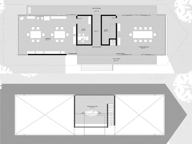 Caá Porá Arquitectura построила учебный павильон в тропических лесах