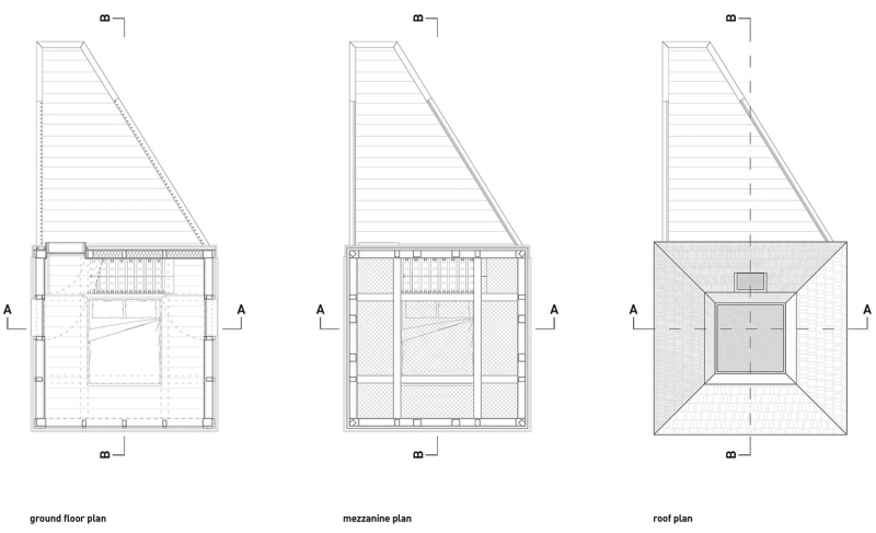Домик-ящик на дереве TreeBOX Cabin в Альпизелле, Италия