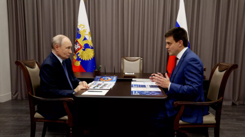 Губернатор Красноярского края доложил Путину о готовности метро в регионе