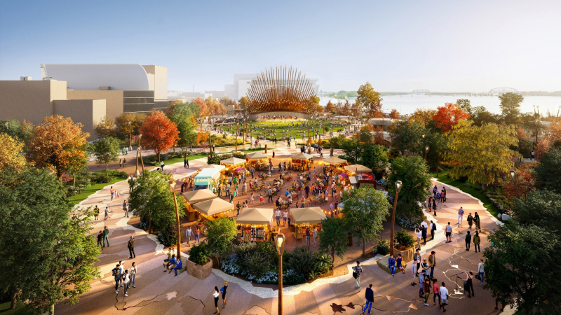 Heatherwick Studio построит парк на эстакаде в Луисвилле