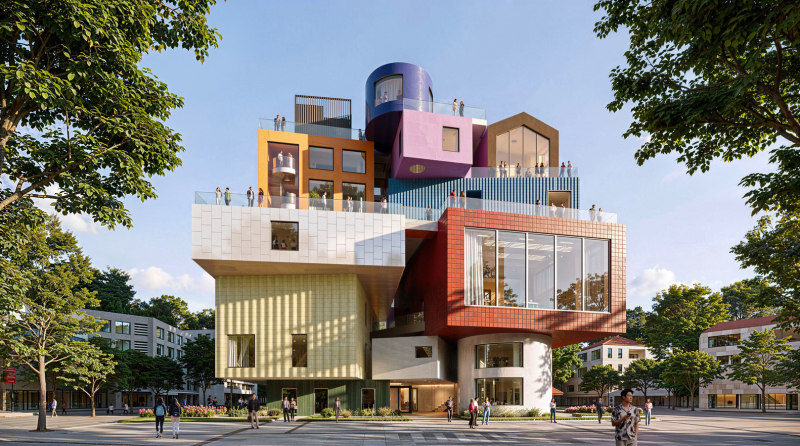 MVRDV представляет арт-деревню Бихайлоу в Шэньчжэне, Китай