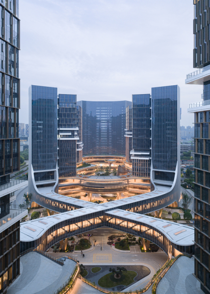 Новый комплекс WeHealth Green Valley в городе Ханчжоу, Китай