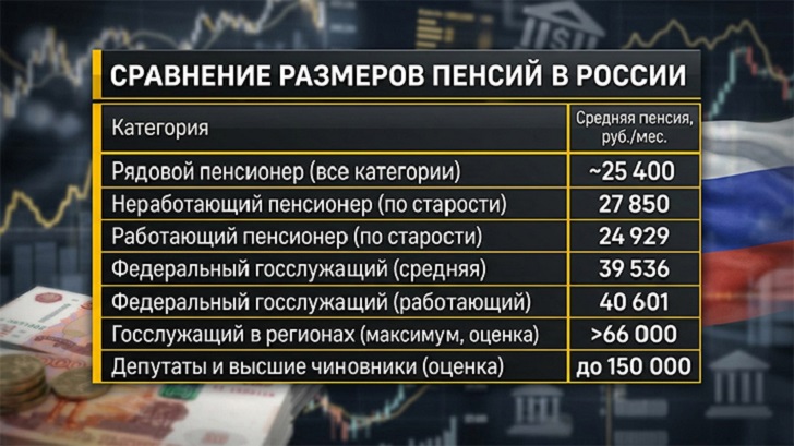 Пенсии в России должны быть в 2 раза больше. Но сделать это невозможно