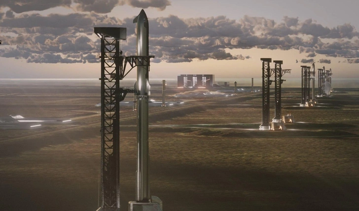 План на $100 млрд: SpaceX построит огромный космодром для запусков Starship