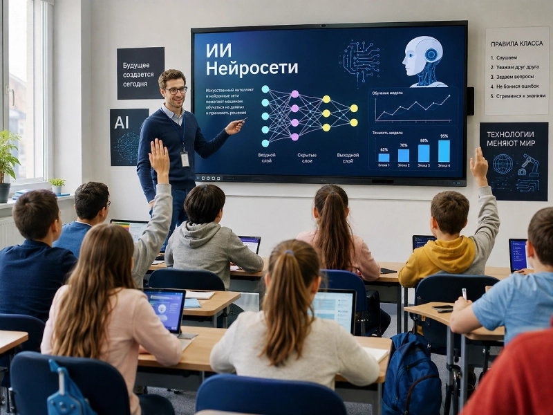 В российских школах появится курс по ИИ и информационной безопасности