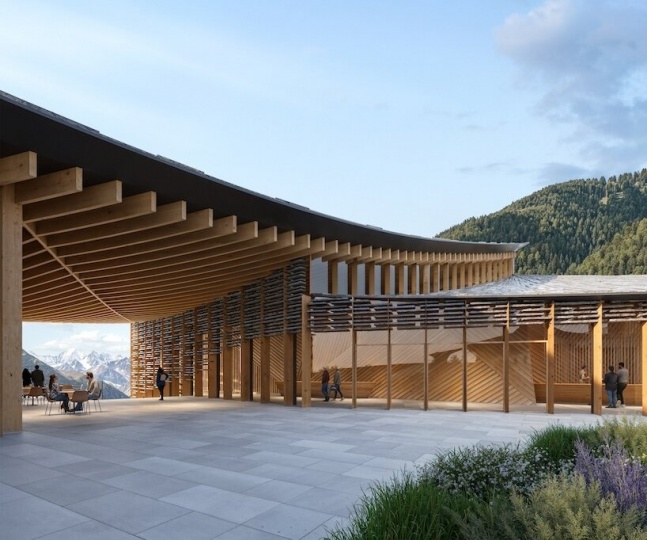 В Швейцарии откроется культурный центр по проекту Kengo Kuma & Associates