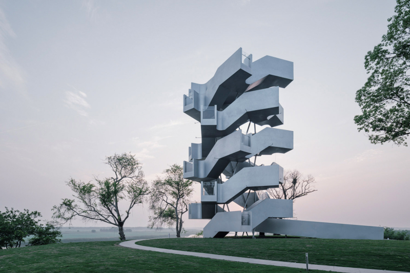Xiang Architects создала смотровую площадку для наблюдения за птицами