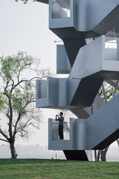 Xiang Architects создала смотровую площадку для наблюдения за птицами