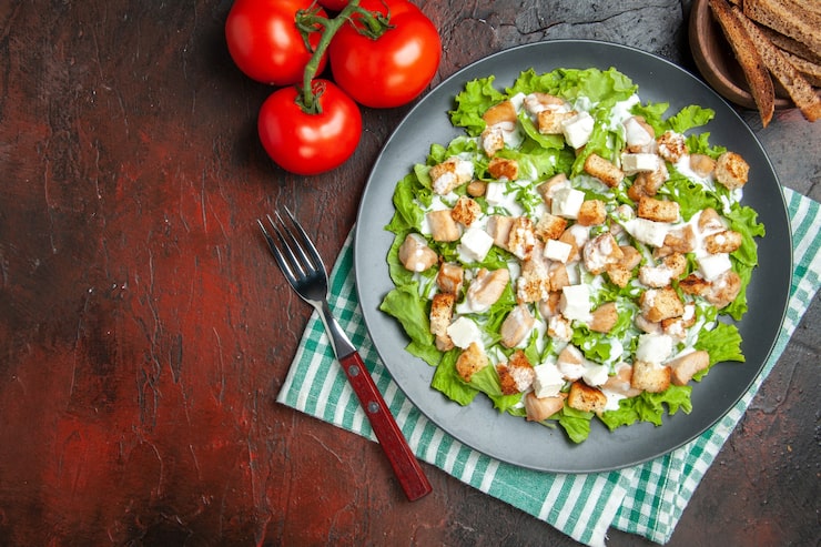 Рецепты салата Цезарь с курицей
